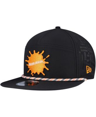New Era - Men's Black Nickelodeon Rope Trucker 9FIFTY Adjustable Hat