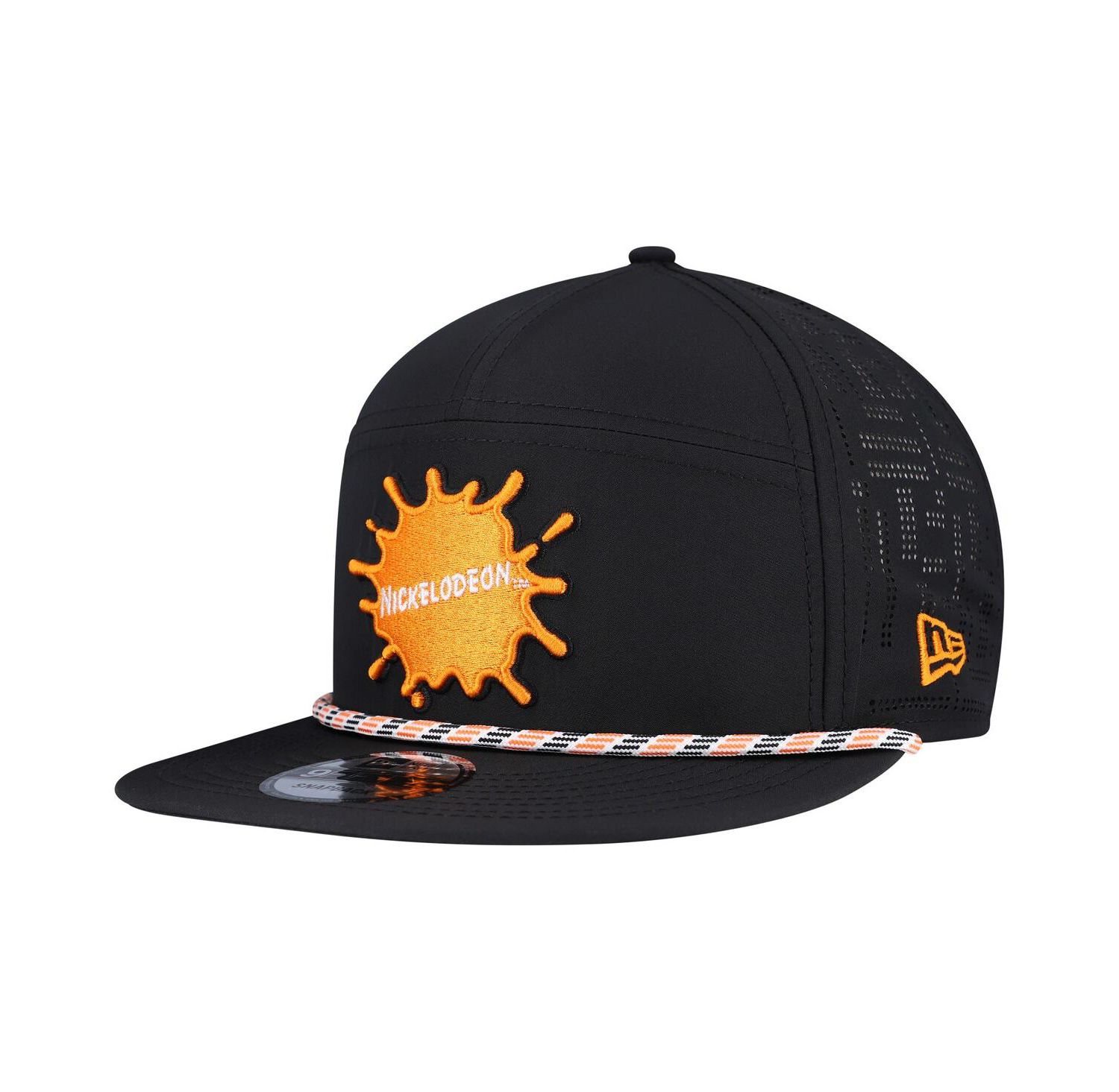Men's Black Nickelodeon Rope Trucker 9FIFTY Adjustable Hat