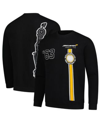 Outerstuff - Men's Black McLaren F1 Team Race Lifestyle Pullover Sweatshirt