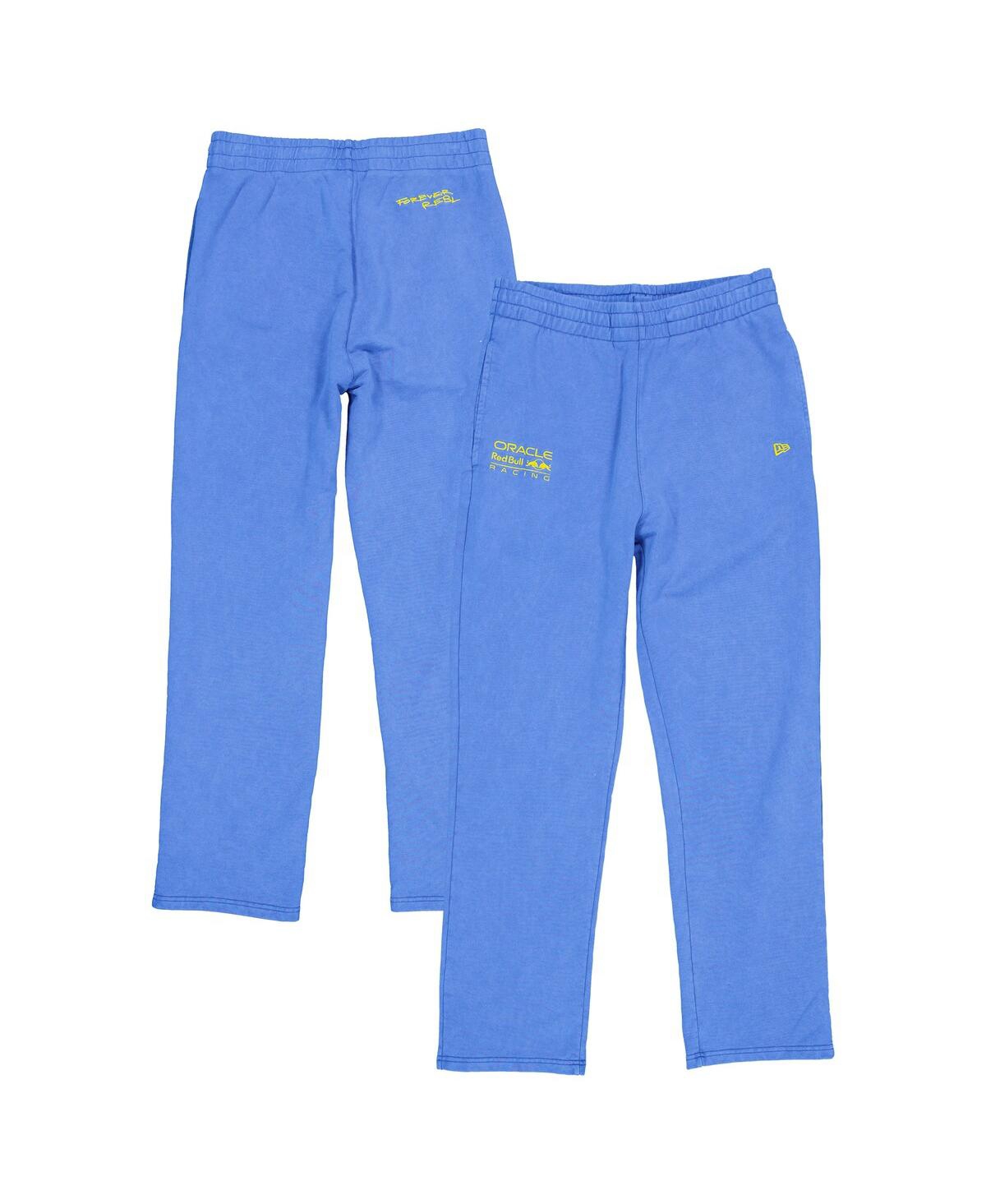 Men's Blue Red Bull Racing Straight Leg Joggers Pants - Blue
