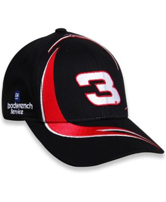Men's Black/Red Dale Earnhardt Good Wrench Swirl Adjustable Hat