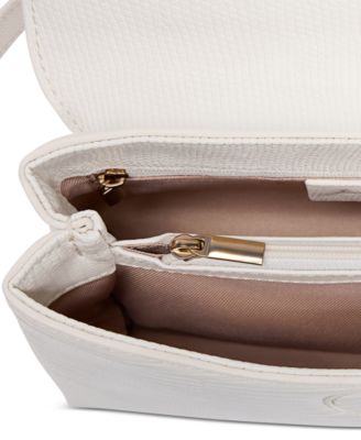 Loraine Lizard Embossed Top Handle Bag