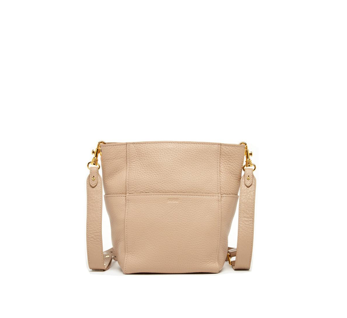 Italian Leather Crossbody Bag Medium Size Tan Shoulder Purse Women's Handbag