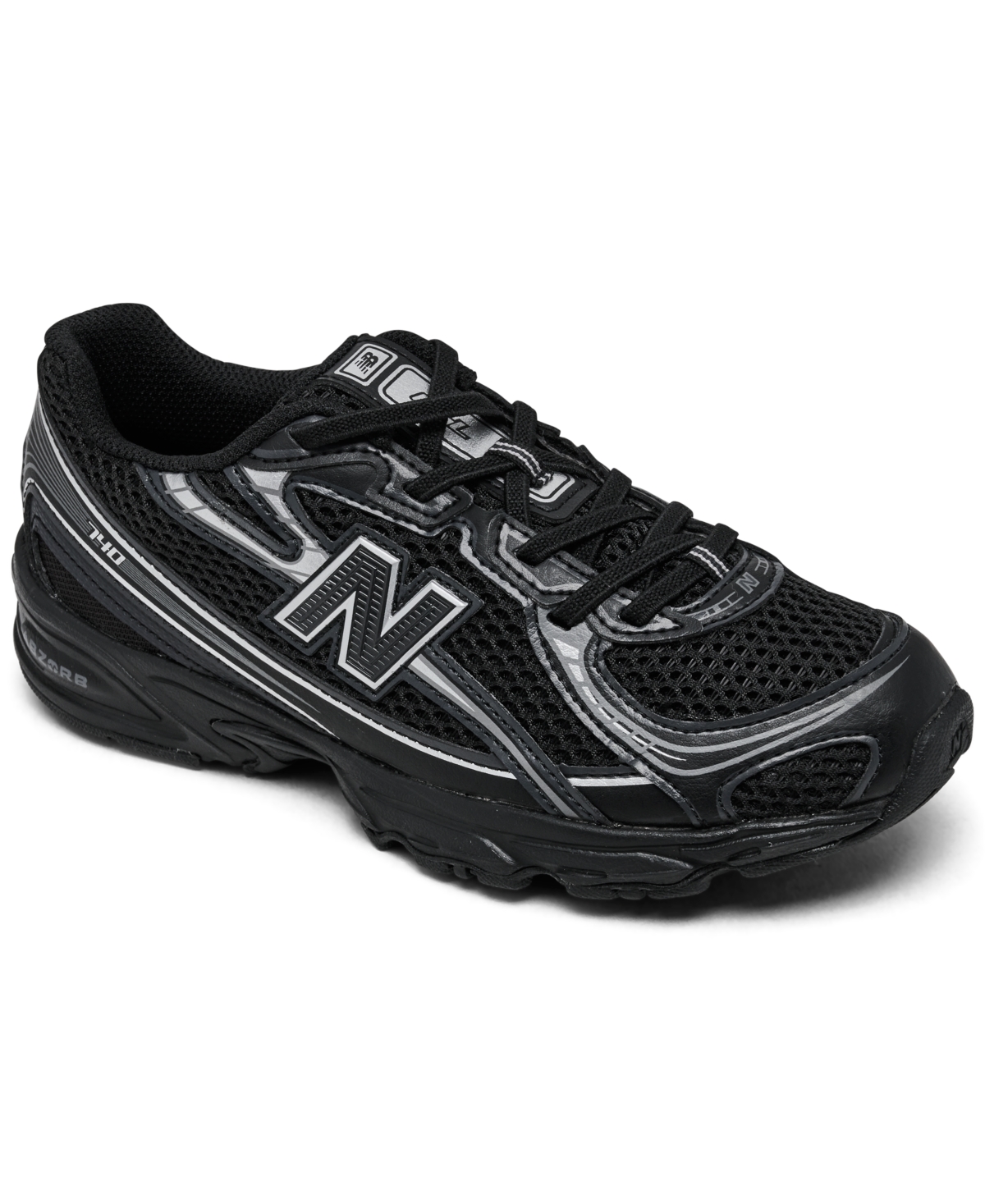 New Balance Little Kids 740 Casual Sneakers From Finish Line In Black