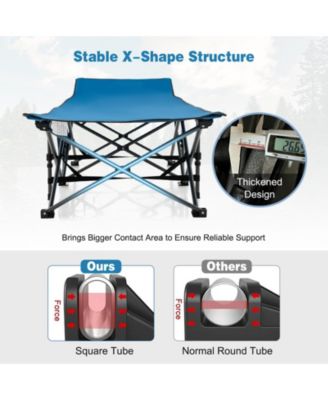 28.5'' Extra Wide Sleeping Cot Camping Cot for Adults with Carry Bag