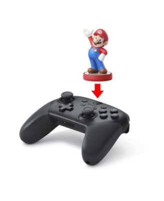 Switch Neon Red and Blue OLED Console with Pro Controller, MightySkins Console and Controller Skin Voucher, and 2 Year CPS Extended Warranty