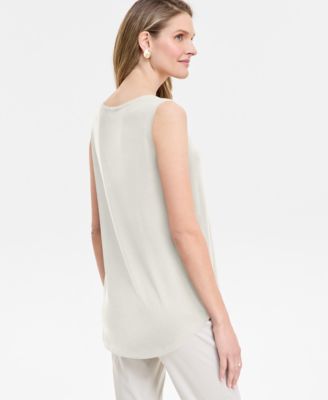 Women's Scoop-Neck Sleeveless Tank Top