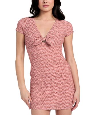 Women's Naleny Tie-Front Bodycon Dress