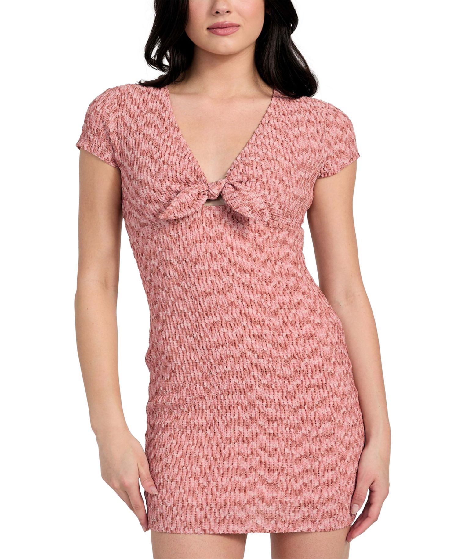 Women's Naleny Tie-Front Bodycon Dress