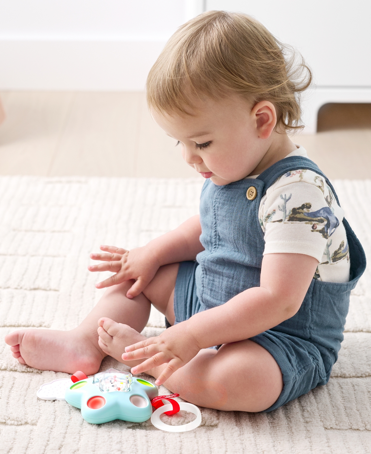 Skip Hop Silver Lining Cloud Pop Star Baby Sensory Toy In Multi