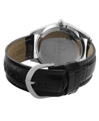 Women's Couture Silver Watch Leopard Dial Swarovski Crystal