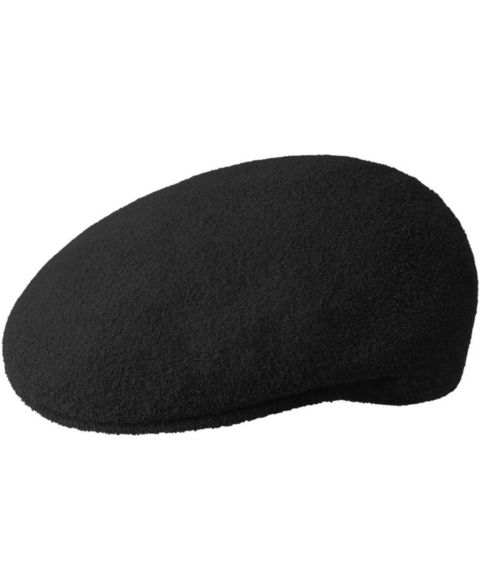 Мужская кепка Kangol Bermuda Flat, цвет: Чёрный