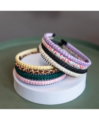 Thin Solid Headband - Purple