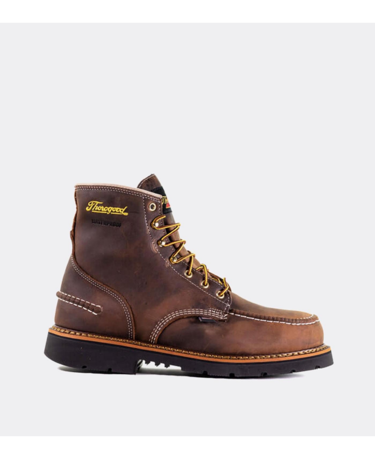 Men's 1957 Series Waterproof 6&#x22; Safety Moc Toe Work Boots for Men - Crazyhorse
