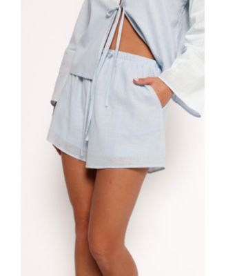 Women's Flynn Short Set - Pale Blue S