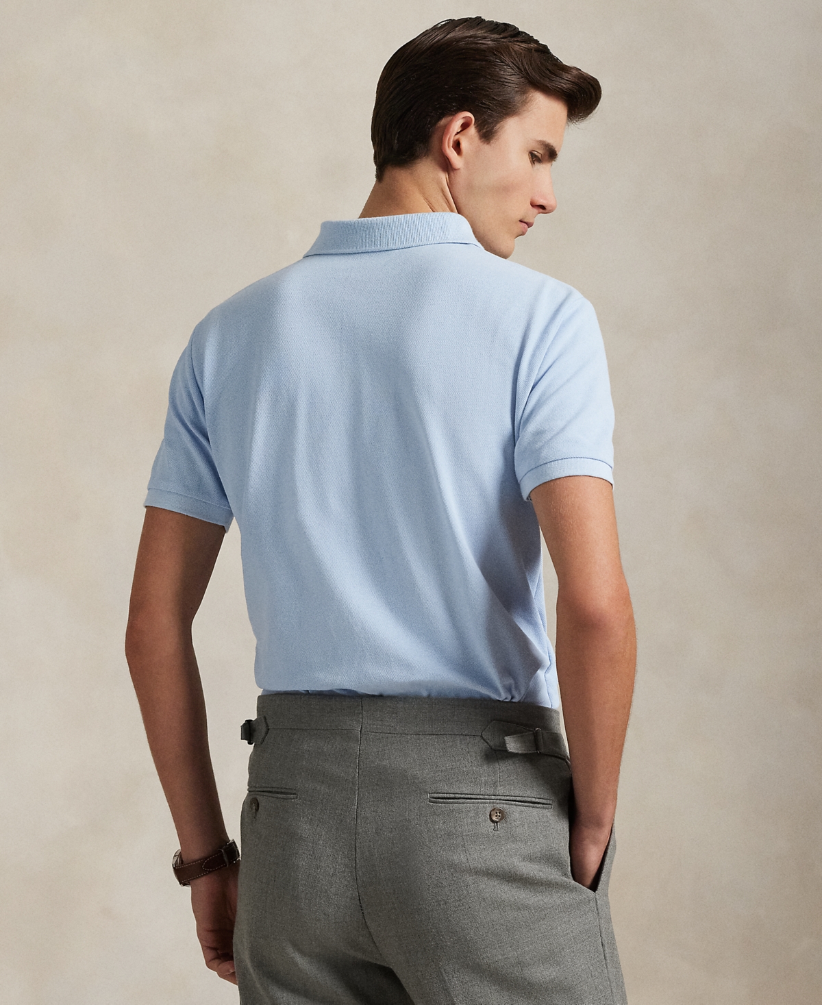 Polo Ralph Lauren Men's Classic-fit Mesh Polo In Blue