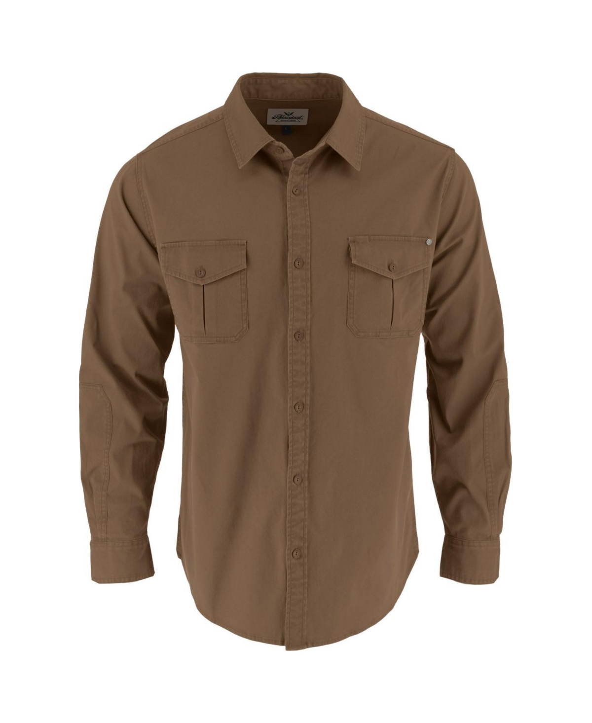 Men's Utility Stretch Shop Long Sleeve Button Down Shirt - Quiet shade