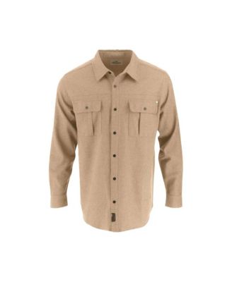 Big & Tall Heavyweight Brushed Button Up Shirt