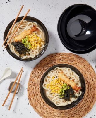 Melamine Ramen Bowls, Set of 4