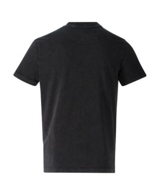 Men's Vintage Wash Short Sleeve Pocket Henley