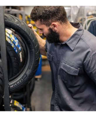 Men's Short Sleeve Utility Button Up Shirt