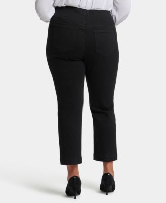 Plus Size Bailey Relaxed Ankle Pull On Jeans