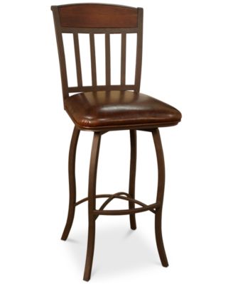 Furniture - American Heritage Barstools Lancaster Bar Height Stool, Quick Ship