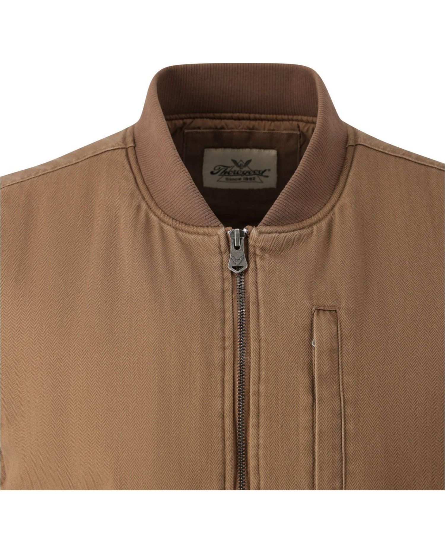 Big & Tall Stone Wash Herringbone All Year Vest