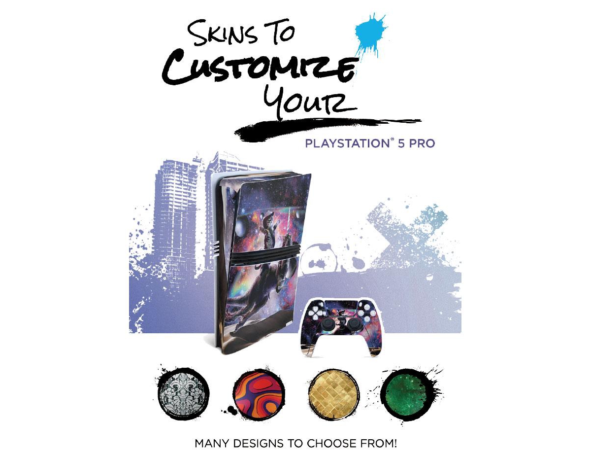 Sony Playstation 5 Pro Bundle with Extra Controller, Plantronics Headset, Trigger Stop Kit