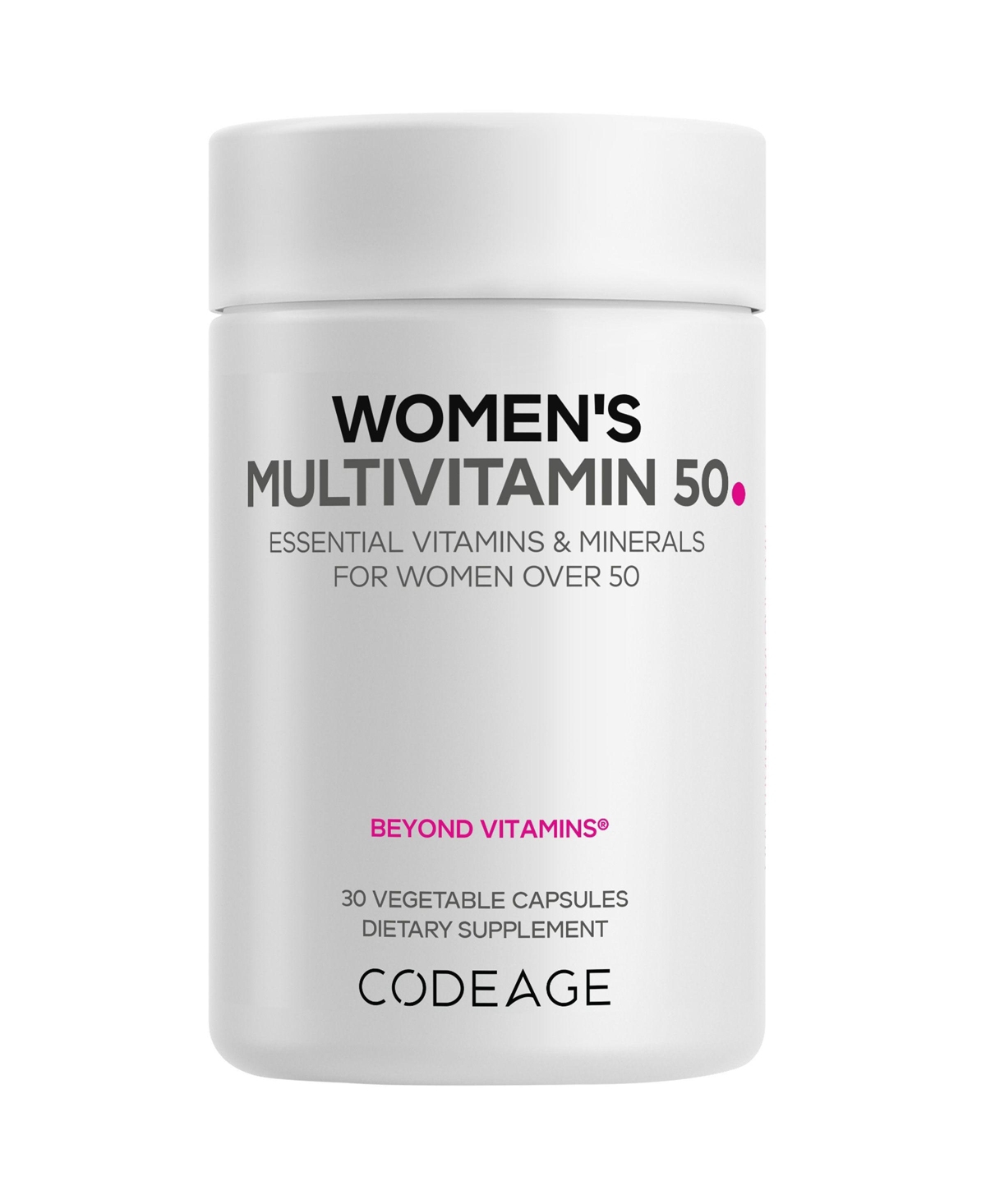 Women s Multivitamin 50 - Essential Vitamins for Women Over 50, Methylated Folate, Magnesium, Selenium, Vitamin B6 B12 Vitamin D3 Antioxidants