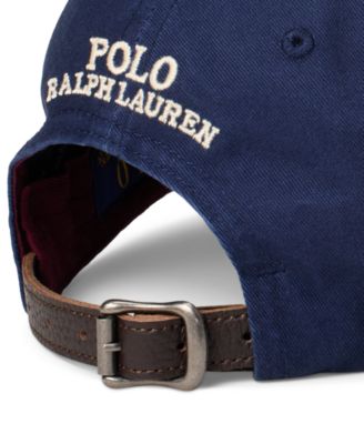 Men's Polo Bear Twill Ball Cap