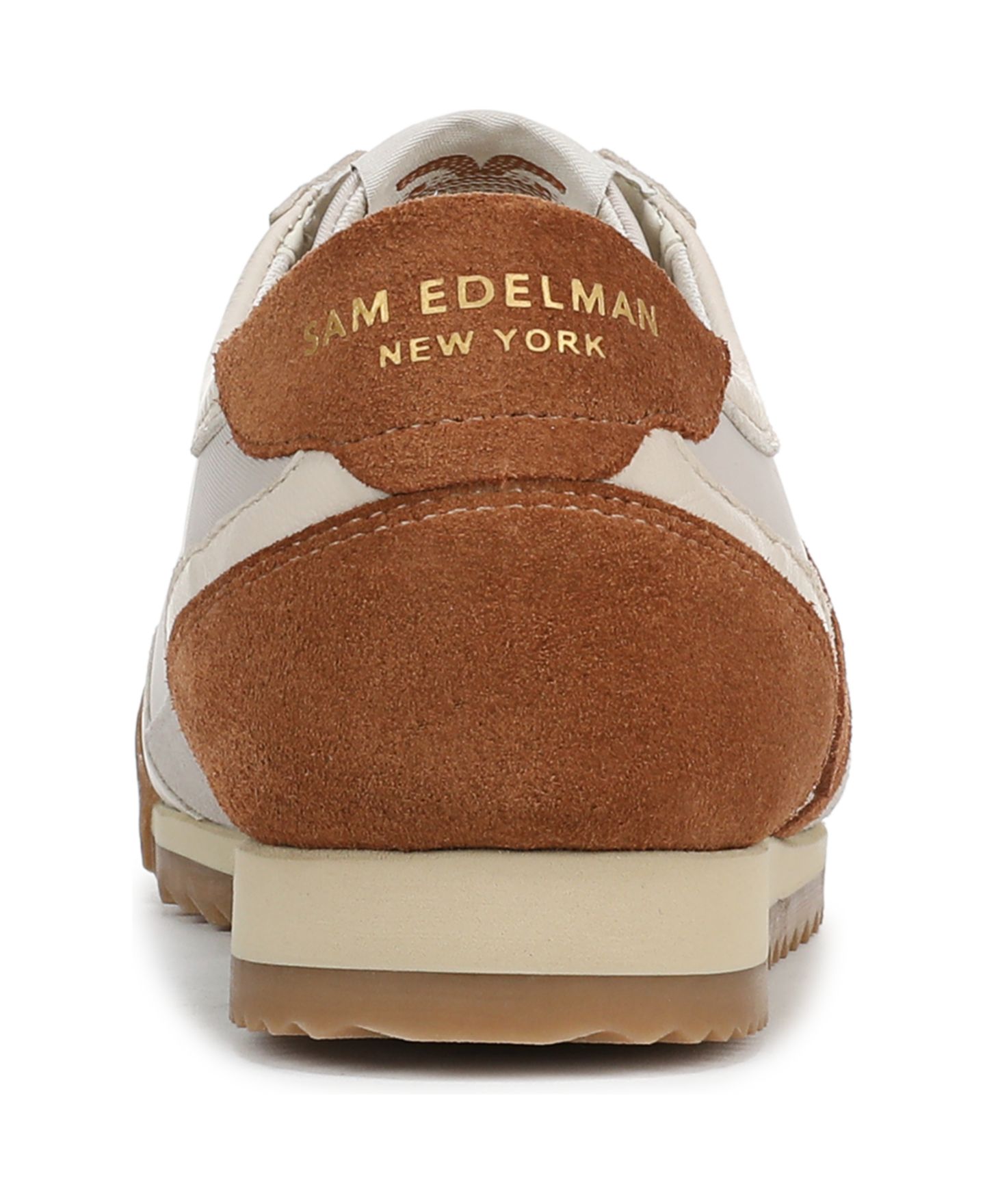 Женские кроссовки Sam Edelman Ivey Lace-Up, цвет: Молочный / Коричневый — фото 3