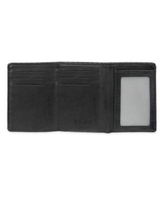 Men's RFID Magnetic Carbon Fiber Z-Fold Trifold Wallet