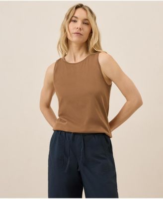 Women's Organic Cotton Softspun High Neck Tank