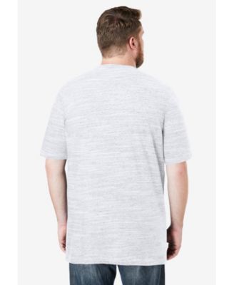 Tall King Size Heavyweight Pocket Crewneck T-Shirt