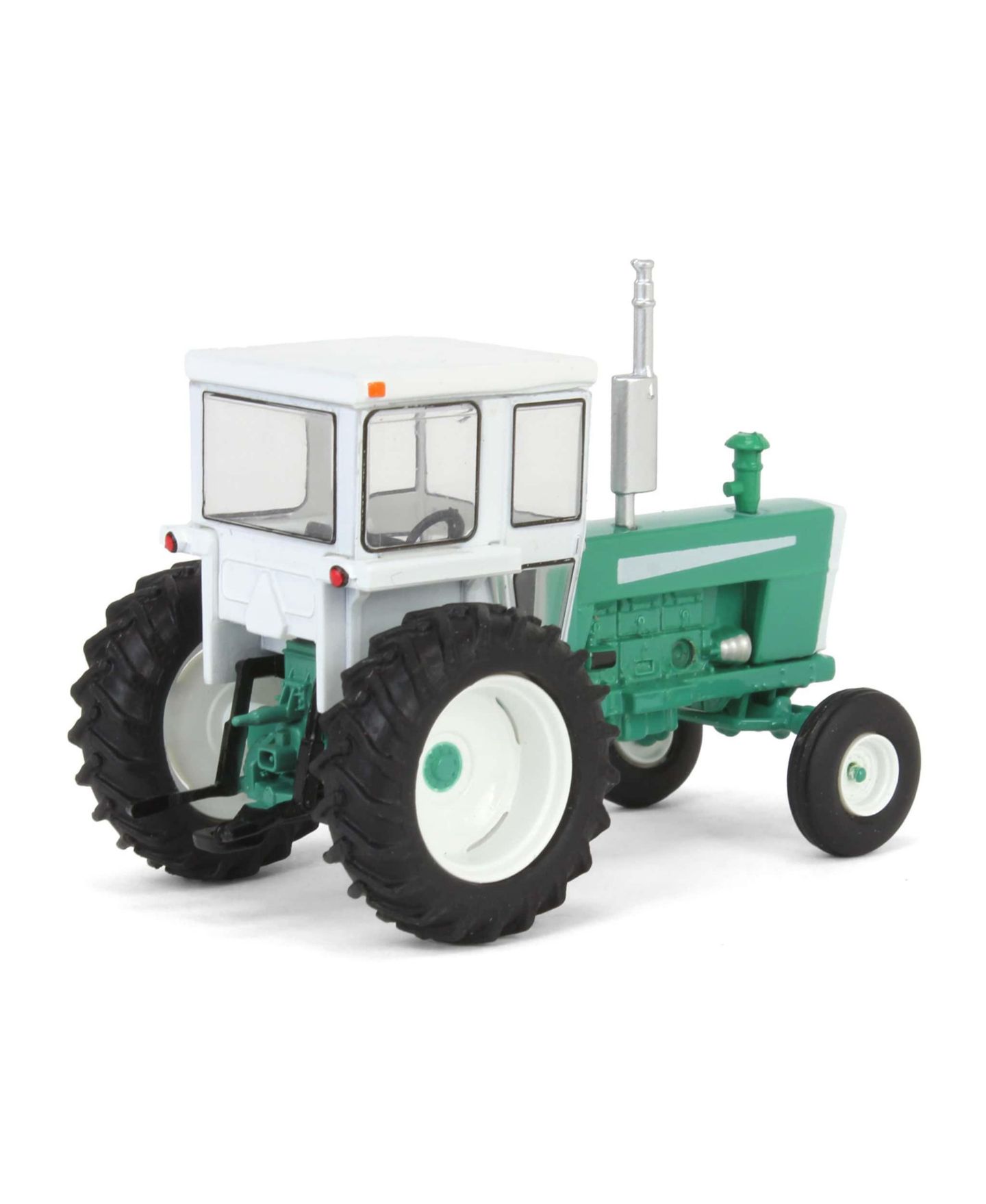 Детская игрушка Greenlight 1/64 1973 Tractor with Cab, Green and White, Down on the Farm Series 9 48090-A — фото 3