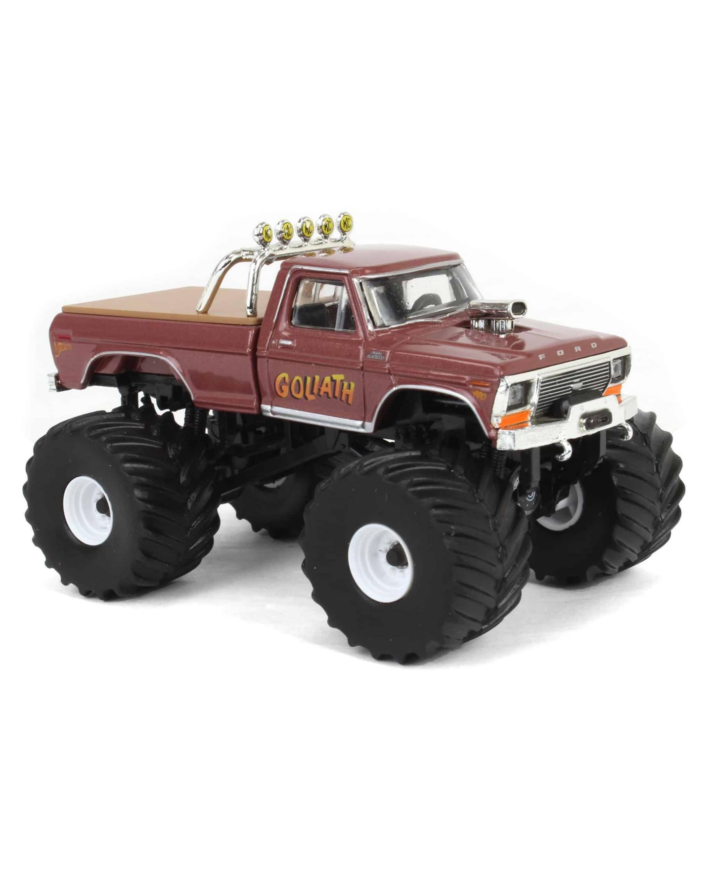 Детская игрушка Greenlight Collectibles 1/64 1979 F-250 Goliath GreenLight Kings of Crunch Greatest Hits — фото 2