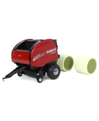 1/16 Case IH RB565 Round Baler with 2 Round Bales