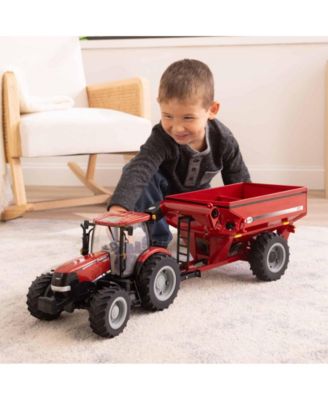 Big Farm 1/16 Case IH Puma 215 Tractor with J&M Grain Cart Wagon