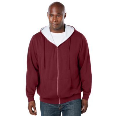 Big & Tall Full-Zip Thermal Hoodie