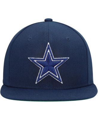 Big Boys and Girls Navy Dallas Cowboys Team Ground Snapback Hat
