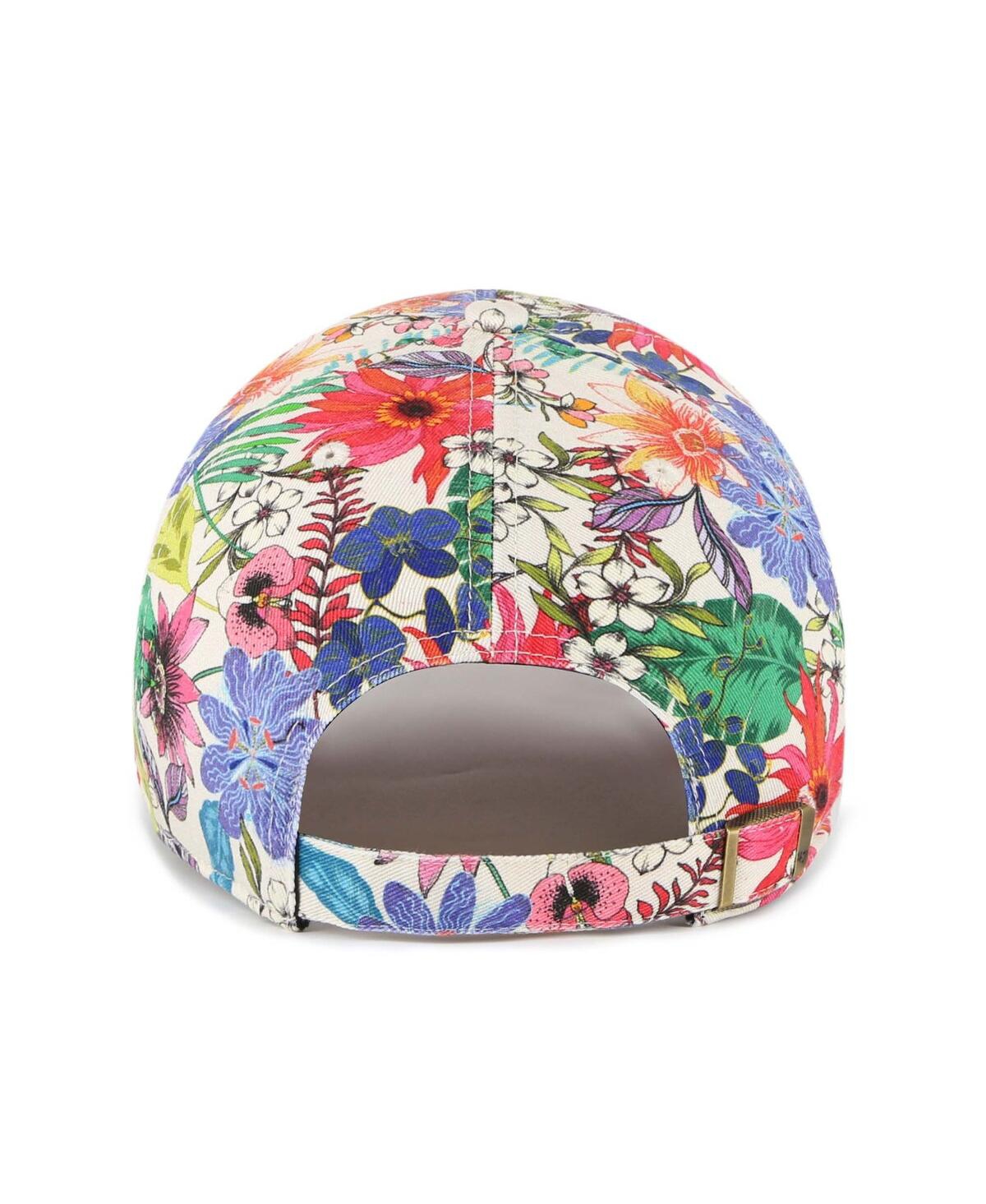 47 Brand Women's Cream Chicago Blackhawks Pollinator Clean Up Adjustable Hat