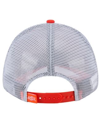 Men's Orange Oklahoma State Cowboys Trucker 9FORTY Adjustable Hat