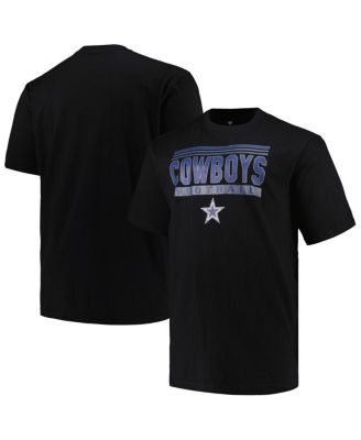 Fanatics - Men's Black Dallas Cowboys Big Tall Pop T-Shirt