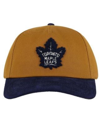 American Needle - Men's Tan/Blue Toronto Maple Leaf's Burnett Adjustable Hat
