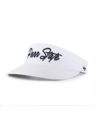 Men's White Penn State Nittany Lions Melbourne Brrr Adjustable Visor Hat