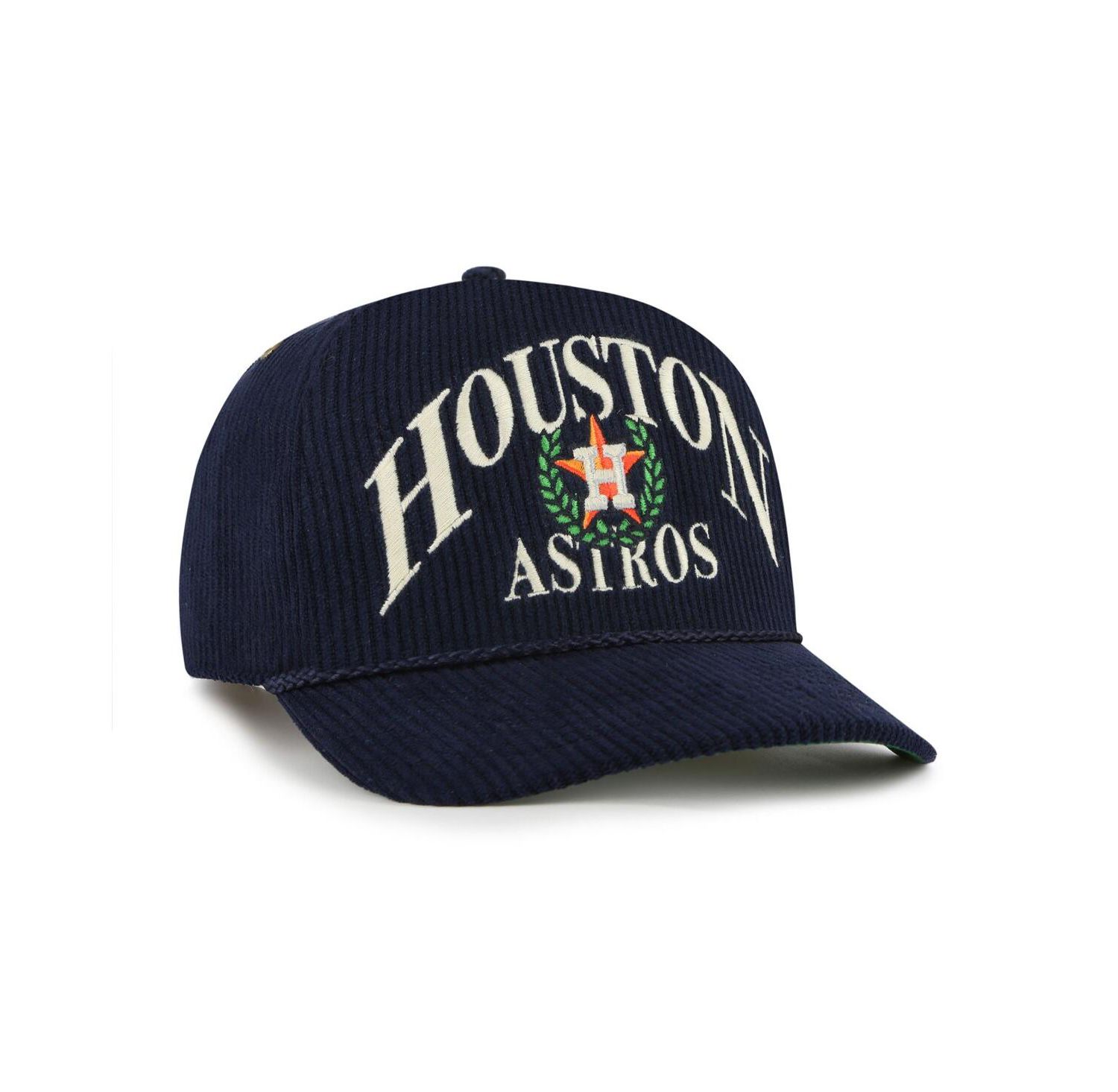 Men's Navy Houston Astros Pitchout Rope Hitch Adjustable Hat