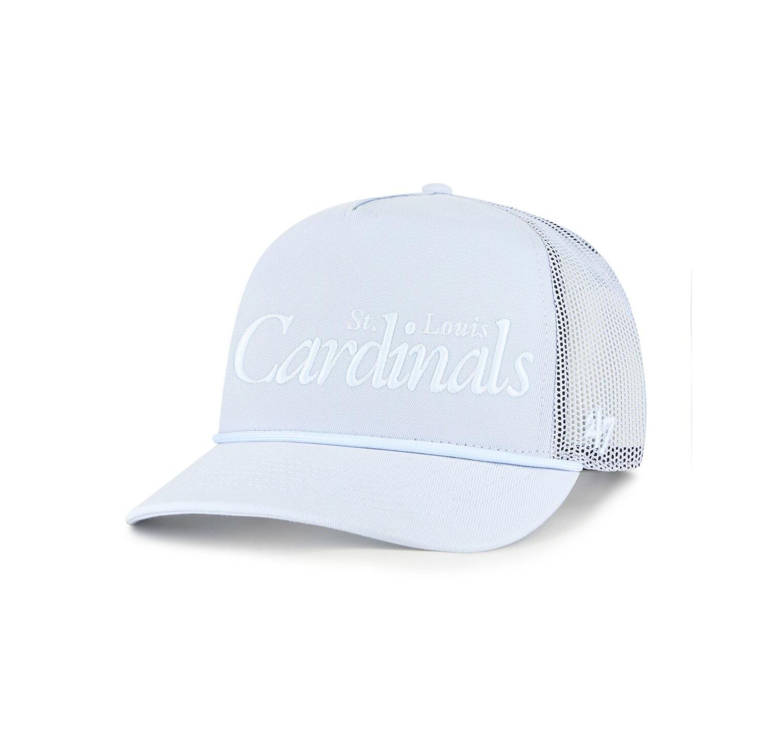 Men's Light Blue St. Louis Cardinals Foundation Script Hitch Adjustable Trucker Hat