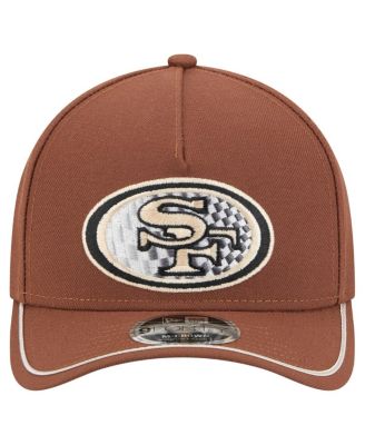 Men's Brown San Francisco 49ers Motorsport 9FORTY Adjustable Hat