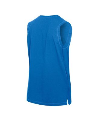 Men's Blue Detroit Lions Leisure Collection Tank Top